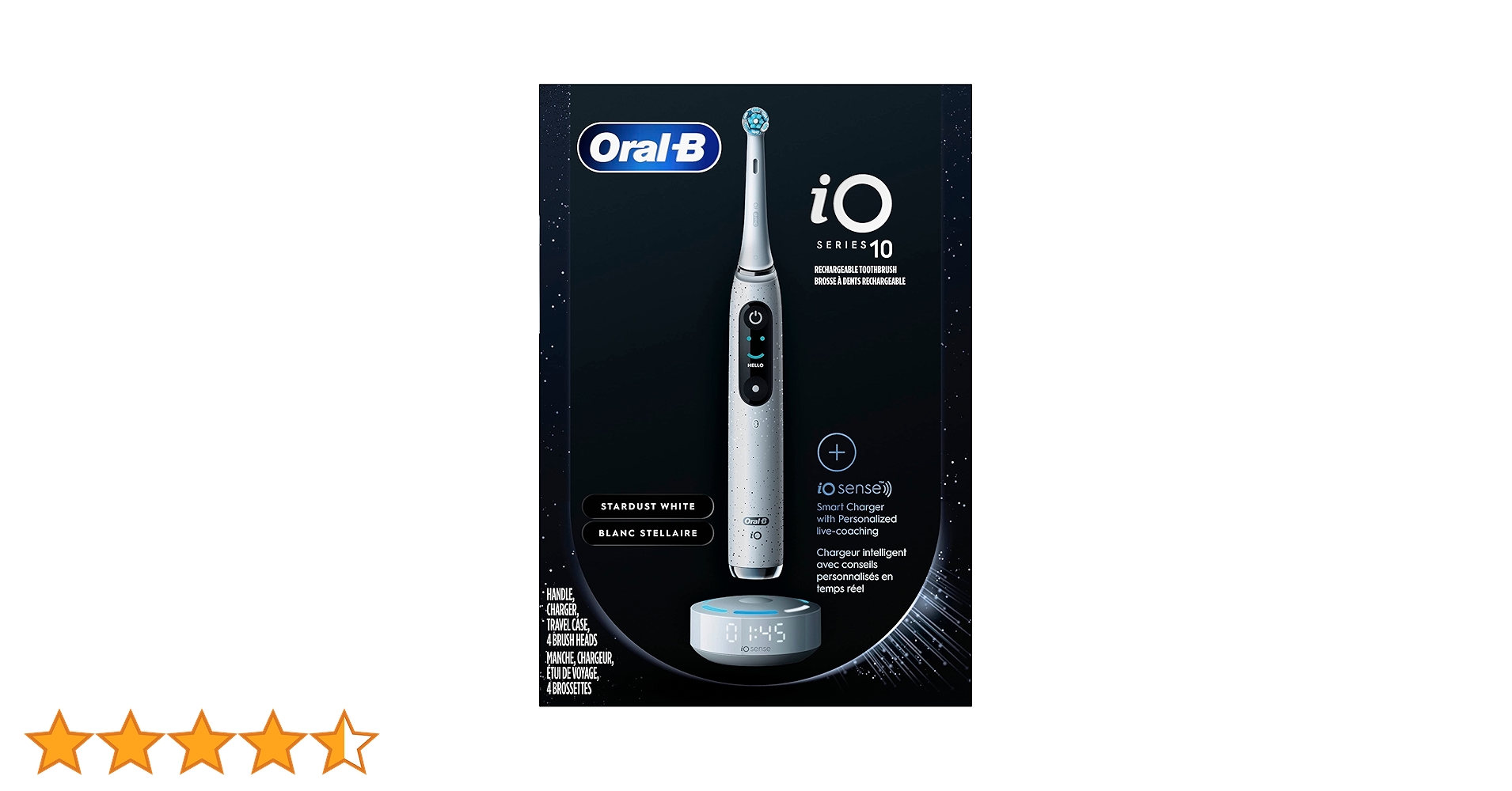 Oral-B iO Series 10 Rechargeable Electric Toothbrush with (2